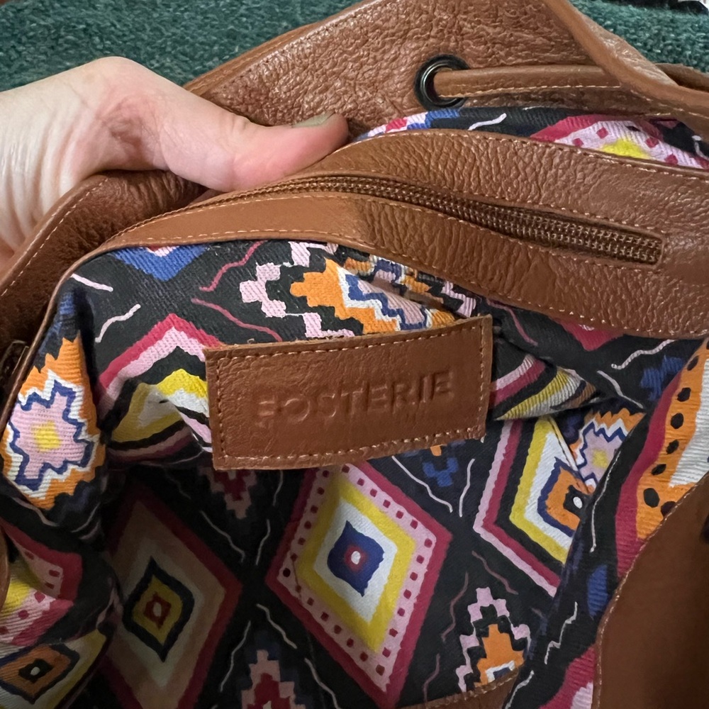 Fosterie handmade leather bucket bag - Picture 5 of 6